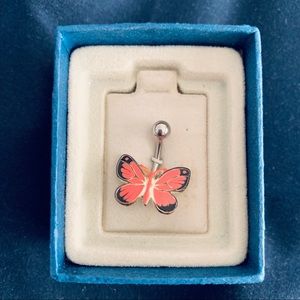 🆕 Butterfly Belly Button Ring